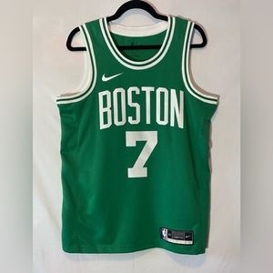 Size 44 Medium | Mens Nike Basketball NBA Boston Celtics Jersey #7 Jaylen Brown